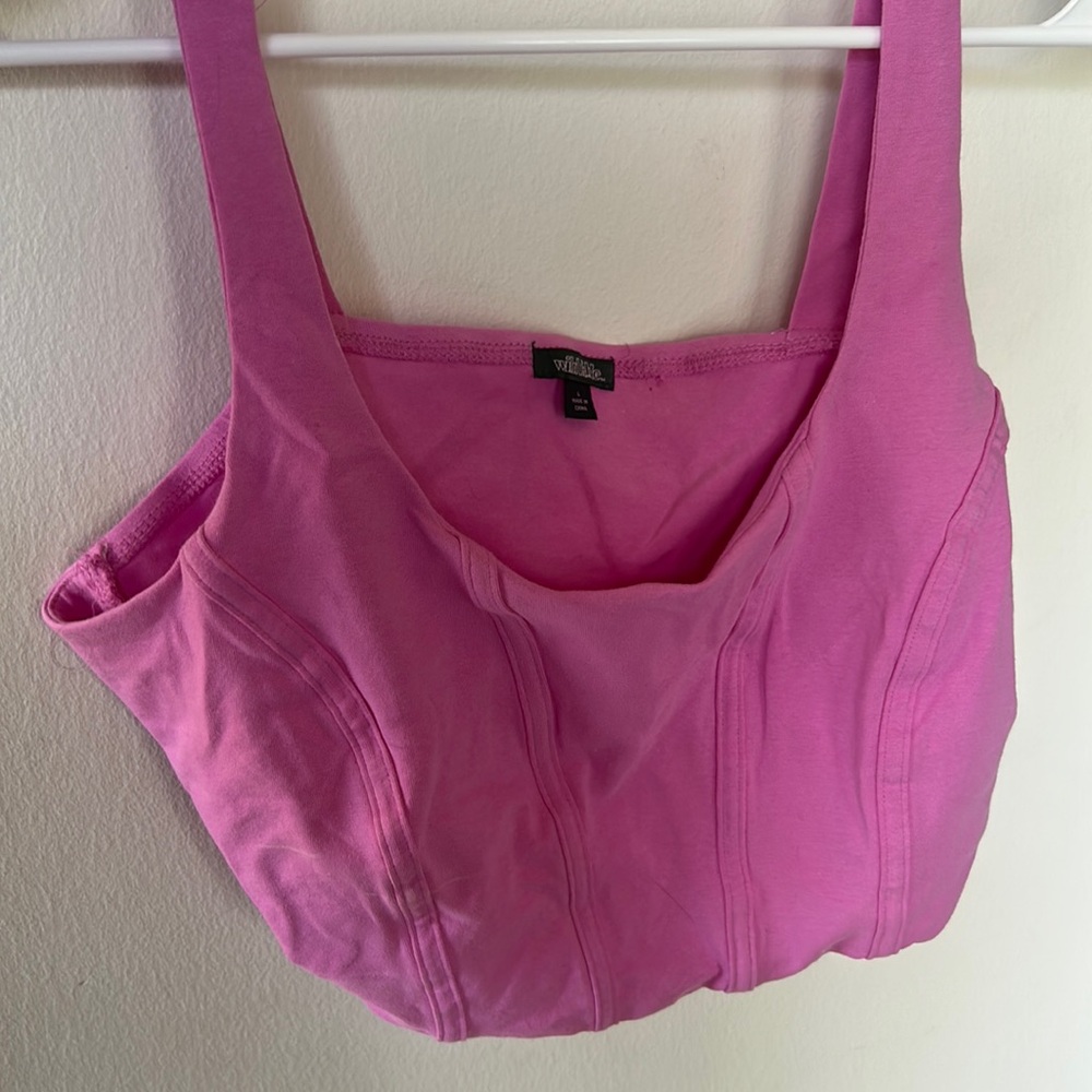 Pink Wild Fable Corset Crop Top